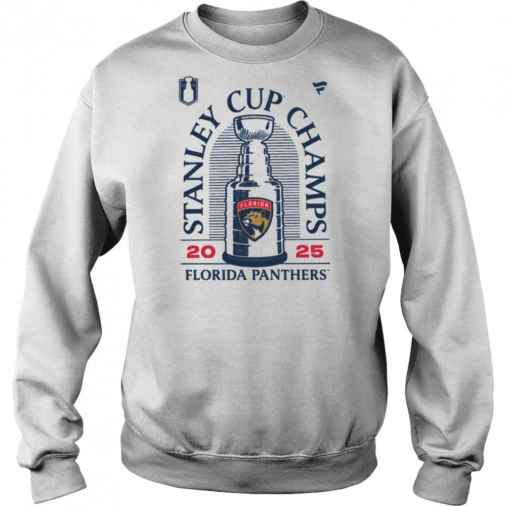 Florida Panthers 2025 Stanley Cup Champs Locker Room T Shirt Hoodie