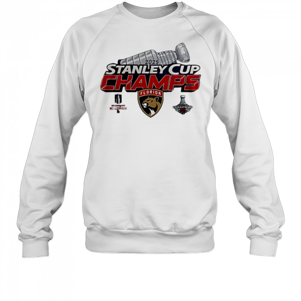 Florida Panthers National Hockey League Champions 2025 shirt Sweatshirt