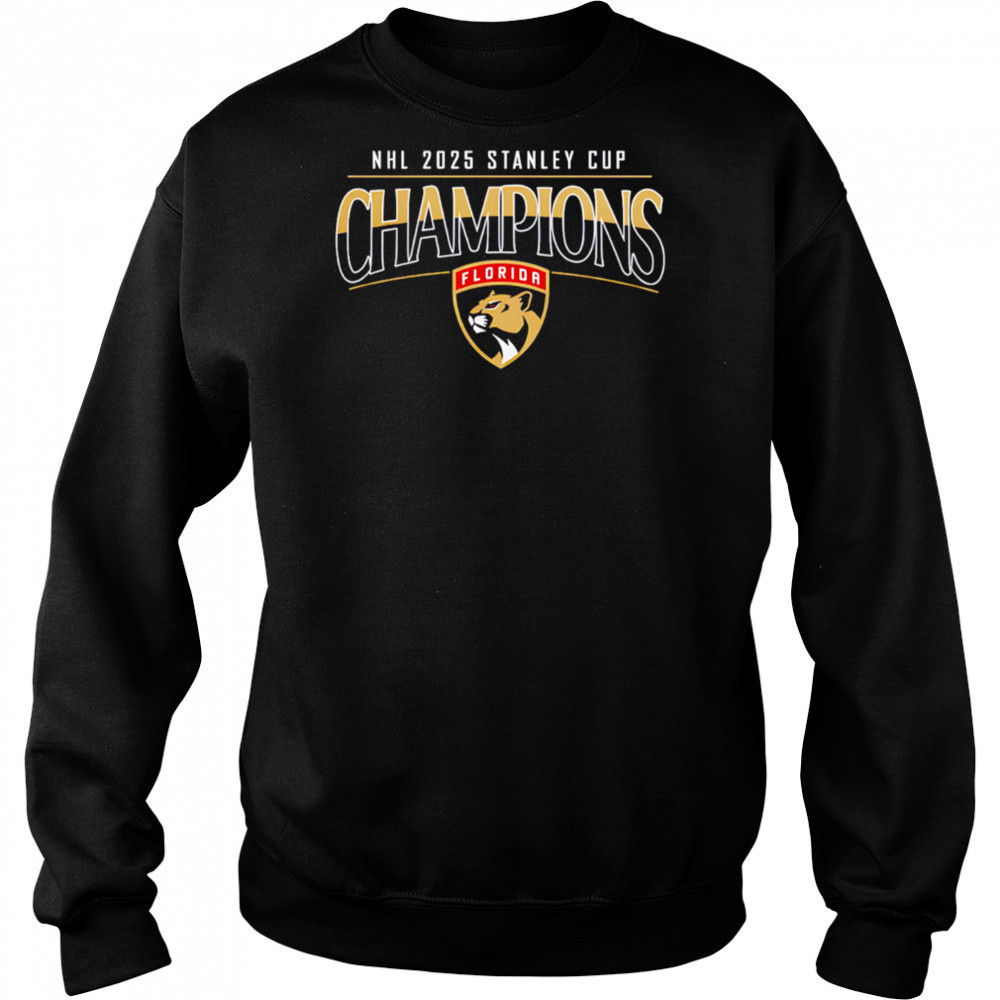 Florida Panthers NHL 2025 Stanley Cup Champions logo shirt Hoodie