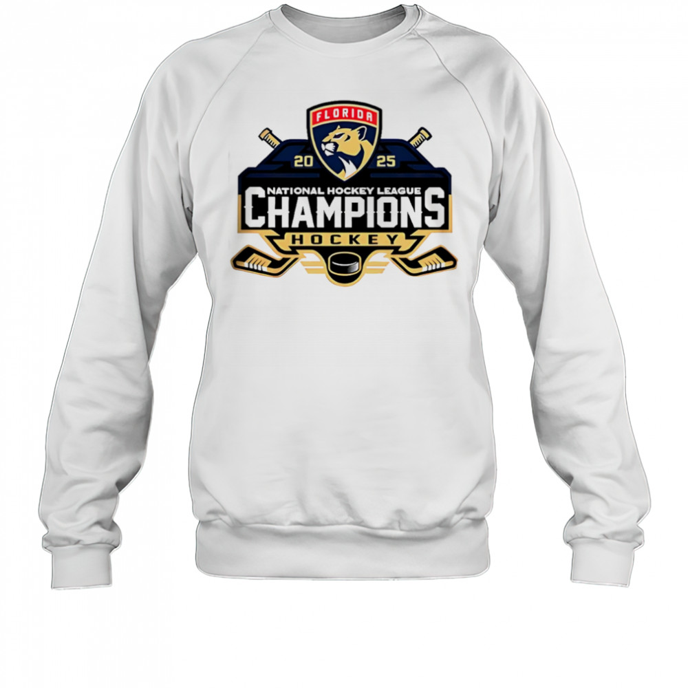 Florida Panthers NHL National Hockey League Champions 2025 shirt Sweatshirt