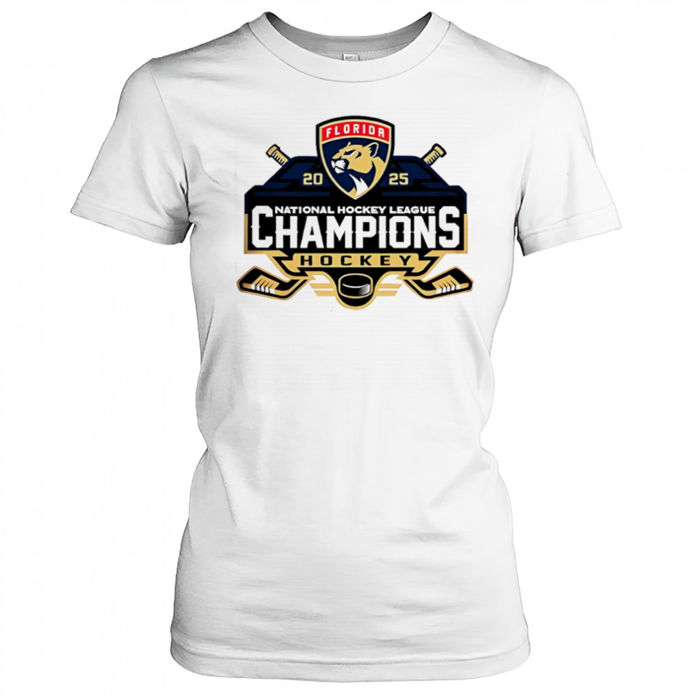 Florida Panthers NHL National Hockey League Champions 2025 shirt Women's T-shirt
