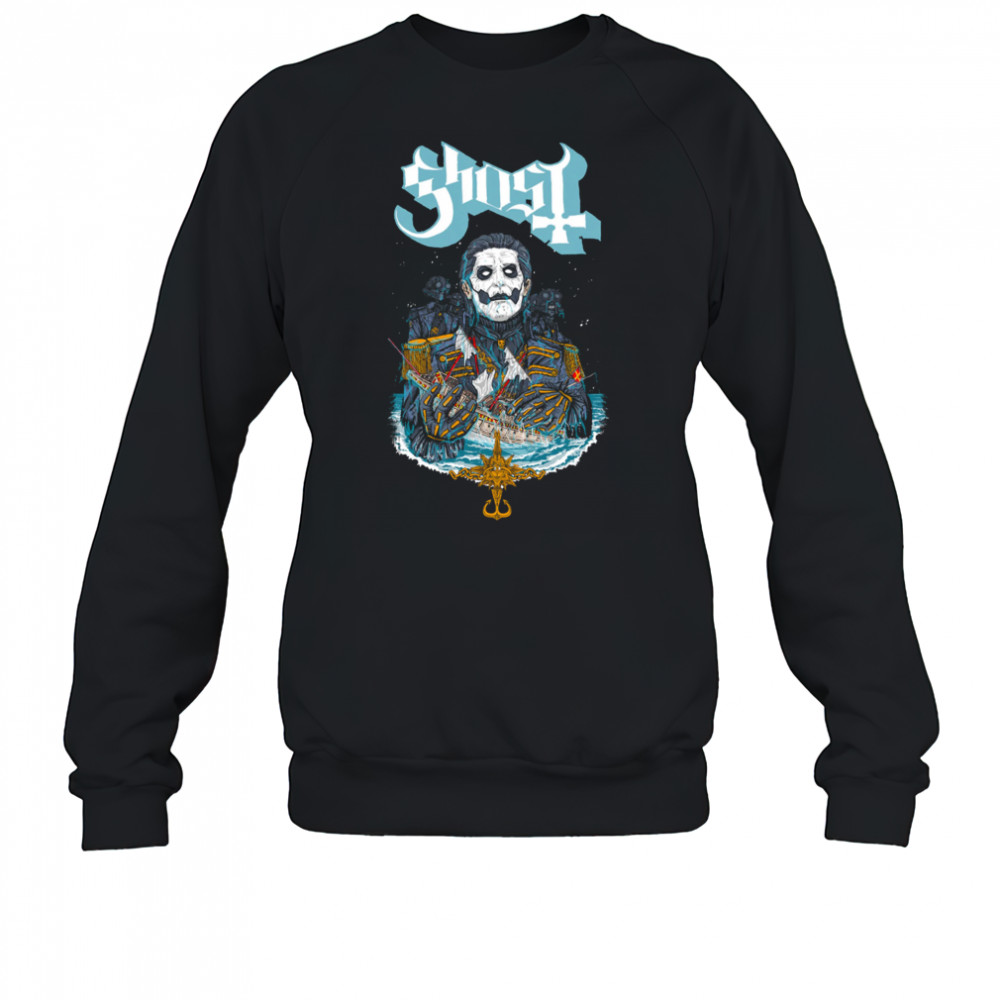 Ghost Papa Van Der Decken Muscle T-Shirt Sweatshirt