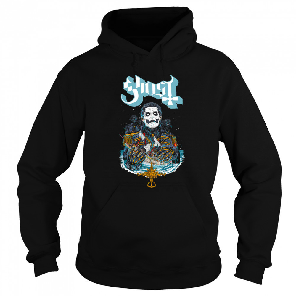 Ghost Papa Van Der Decken Muscle T-Shirt Sweatshirt