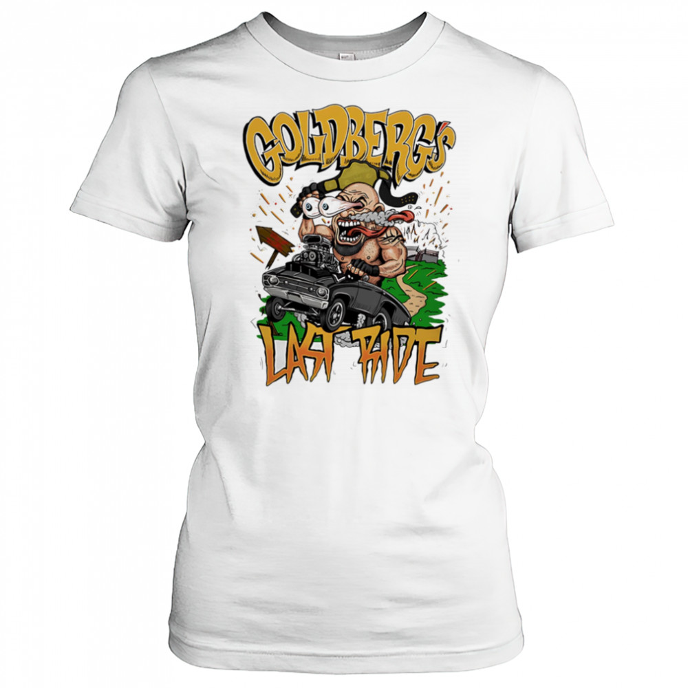 Goldberg Last Ride cartoon shirt Women's T-shirt
