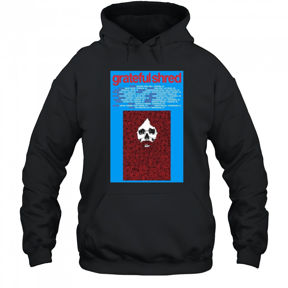 Grateful Shred Fall Tour 2025 Poster T-Shirt Hoodie