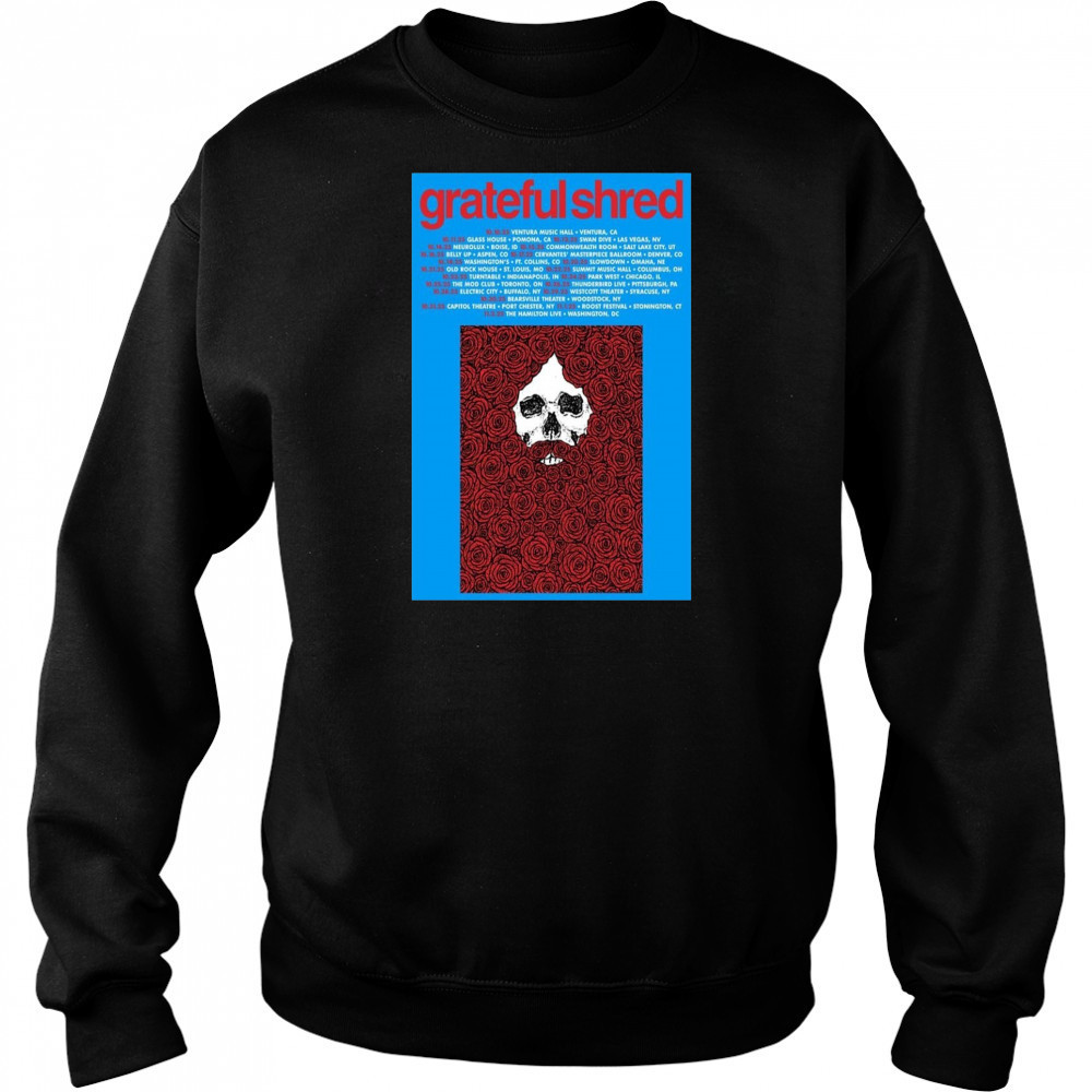 Grateful Shred Fall Tour 2025 Poster T-Shirt Hoodie