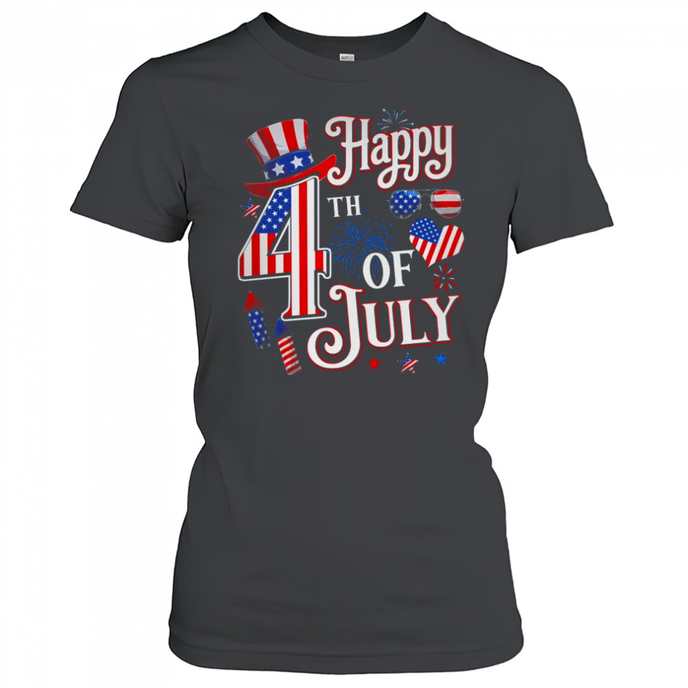 Happy 4th Of July Funny Fourth Of July Independence Day Men shirt Women's T-shirt