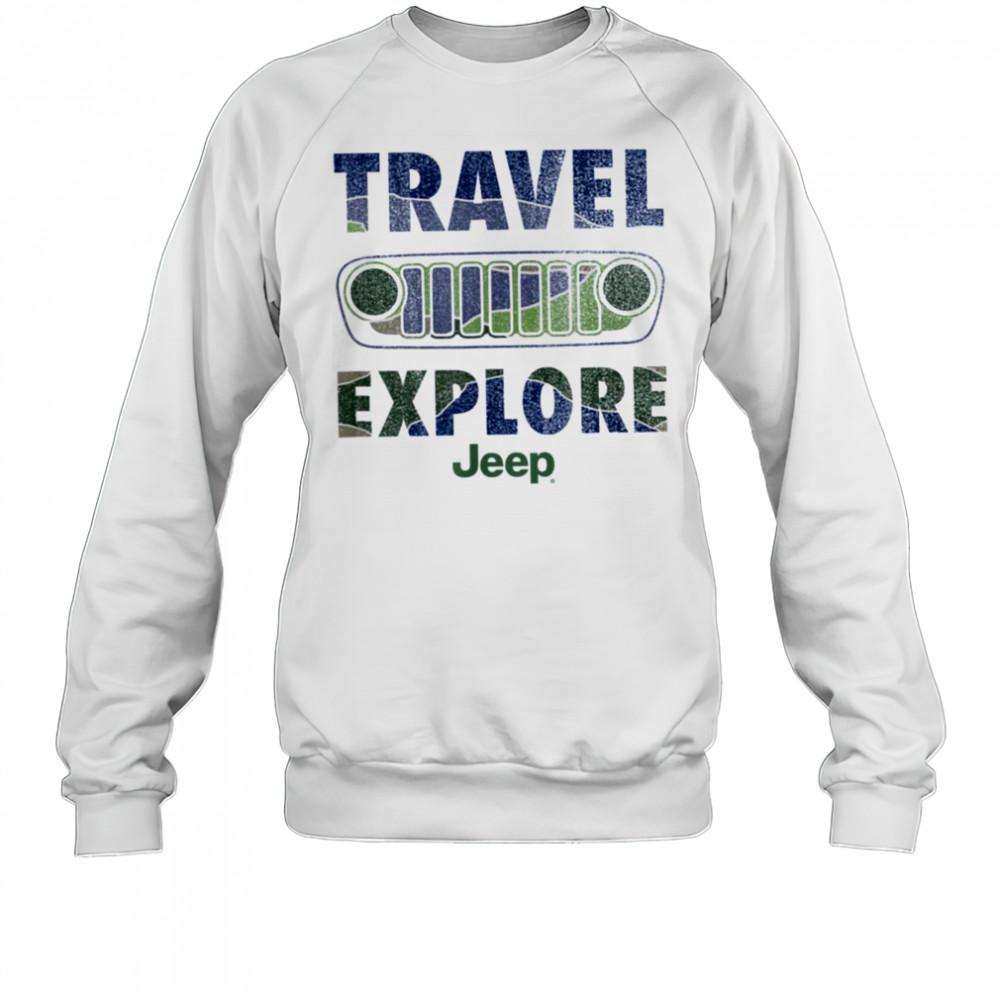 Jeep June Travel Explore Officially Licensed T Shirt Sweatshirt