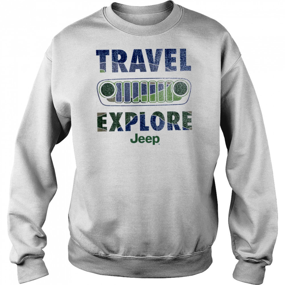 Jeep June Travel Explore Officially Licensed T Shirt Hoodie