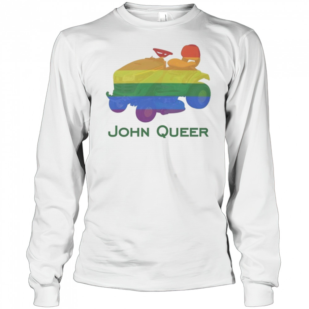 John Queer Pride T-shirt Long Sleeved