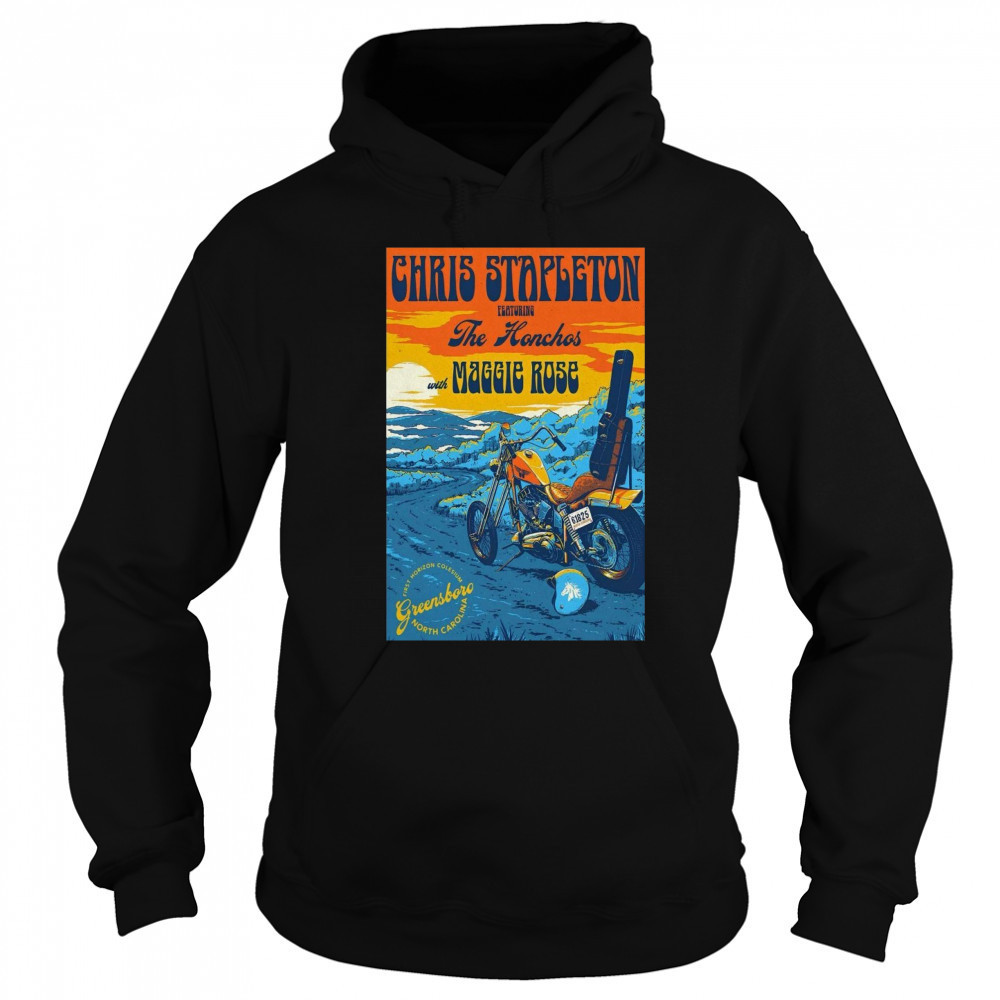 June 18 2025 Concert Chris Stapleton Greensboro NC Poster T-Shirt Sweatshirt