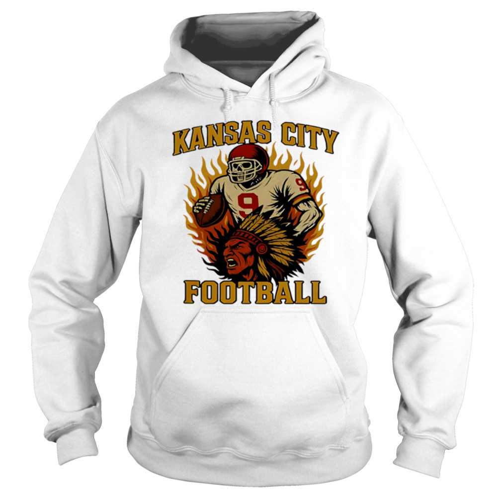 Kansas City Skull Football Native Americans shirt Sweatshirt