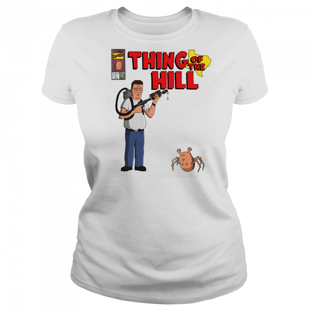 King of the Hill parody Thing of the hill cartoon shirt Women's T-shirt