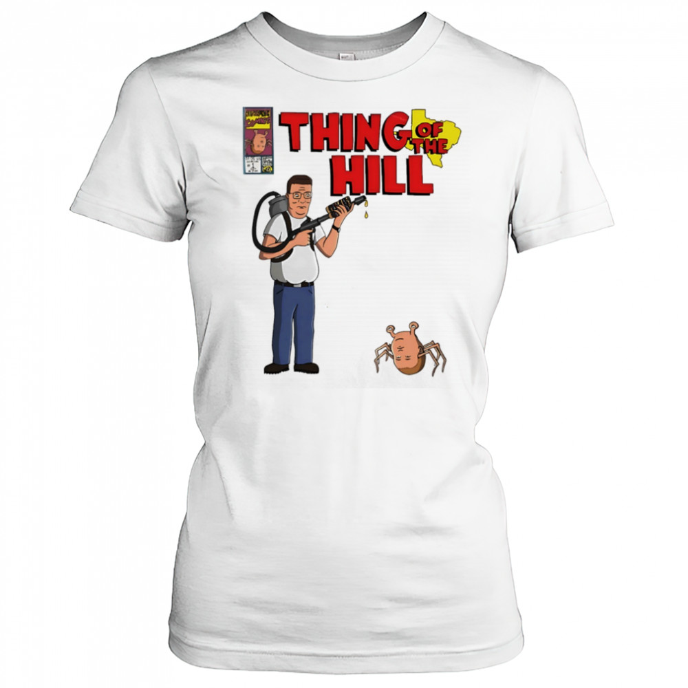 King of the Hill parody Thing of the hill cartoon shirt Women's T-shirt