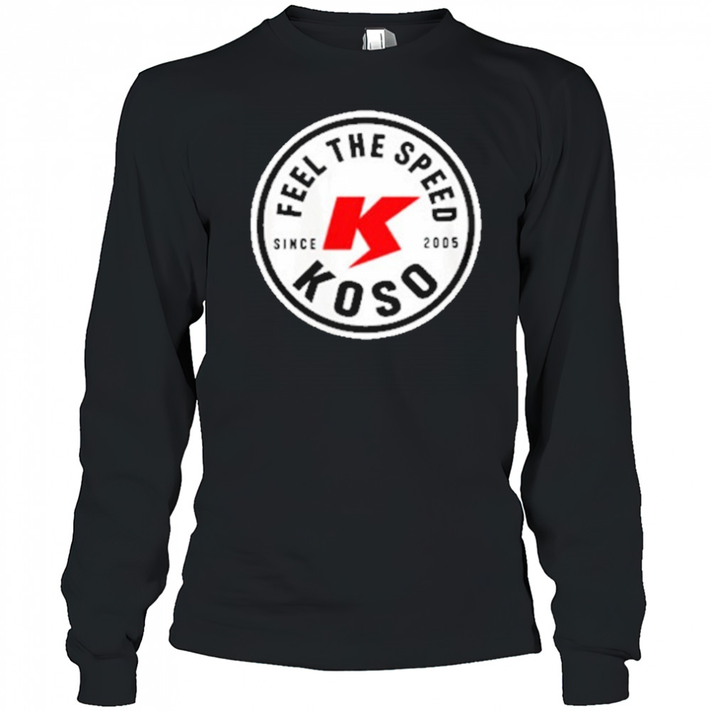 Koso Feel The Speed Logo T-Shirt Long Sleeved