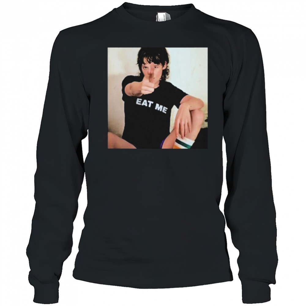 Kristen Stewart Graphic Eat Me T-Shirt Long Sleeved