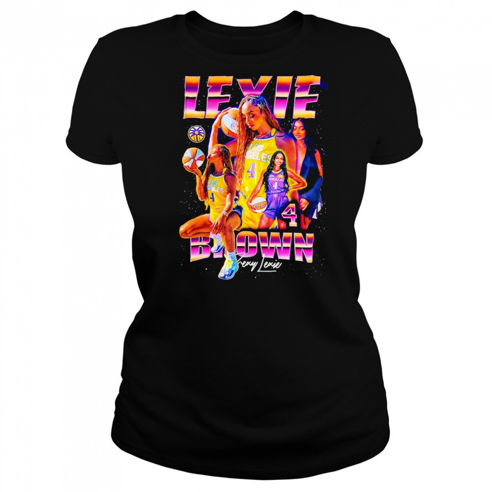 Lexie Brown Los Angeles Sparks WNBA bootleg shirt Women's T-shirt