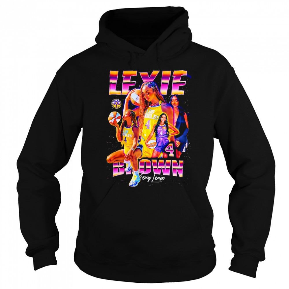 Lexie Brown Los Angeles Sparks WNBA bootleg shirt Sweatshirt