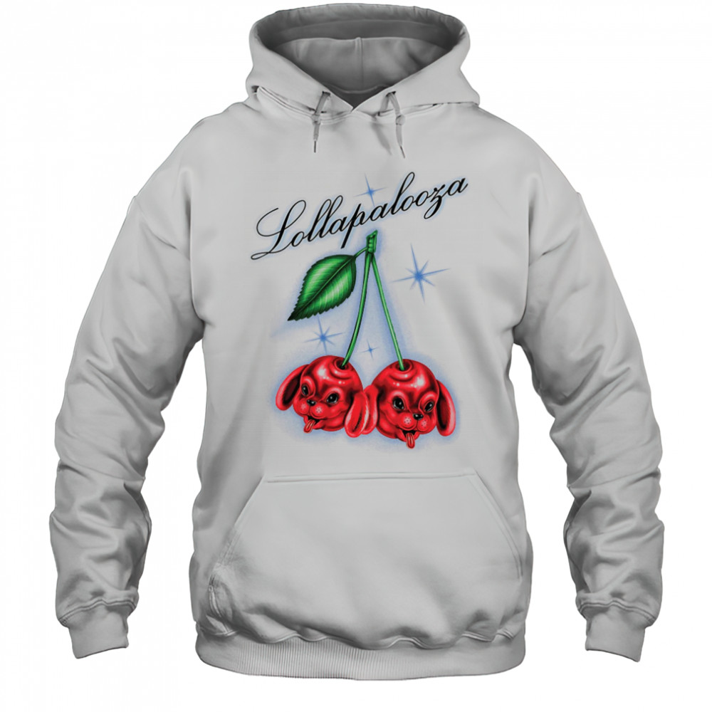 Lollapalooza Cherry Dog T-Shirt Hoodie