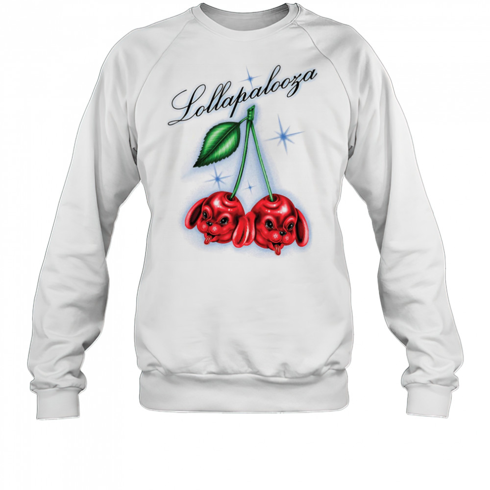 Lollapalooza Cherry Dog T-Shirt Sweatshirt