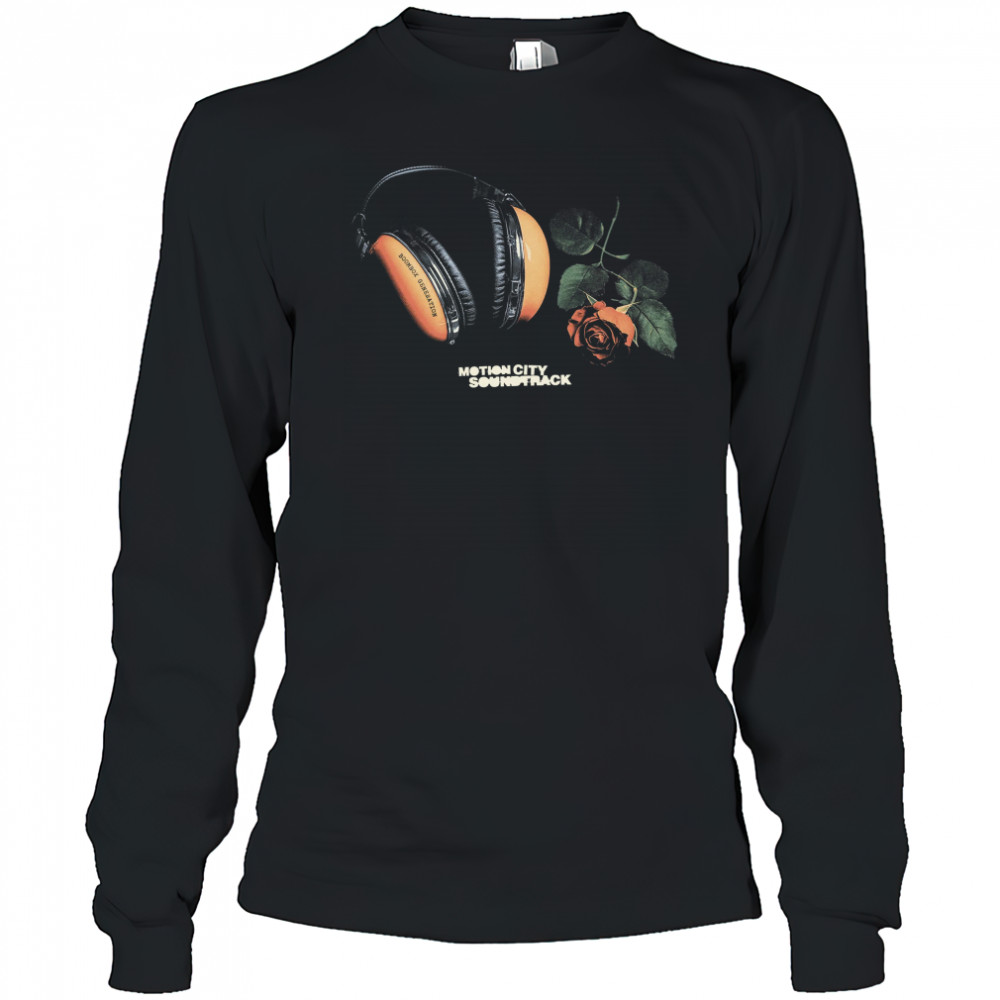 Motion City Soundtrack Headphones T-Shirt Long Sleeved