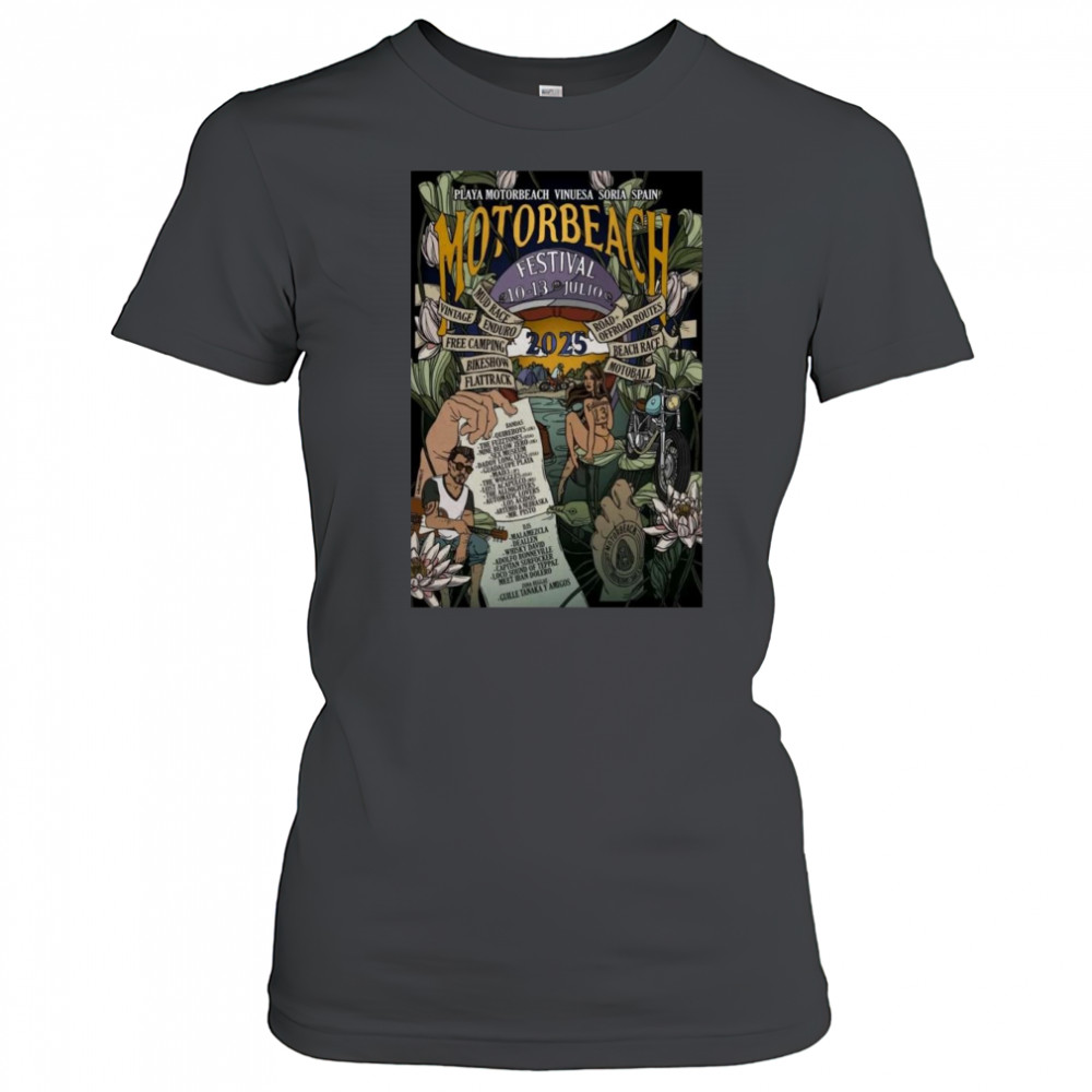 Motorbeach Festival Vinuesa Soria Spain July 10-13 2025 Shirt Women's T-shirt