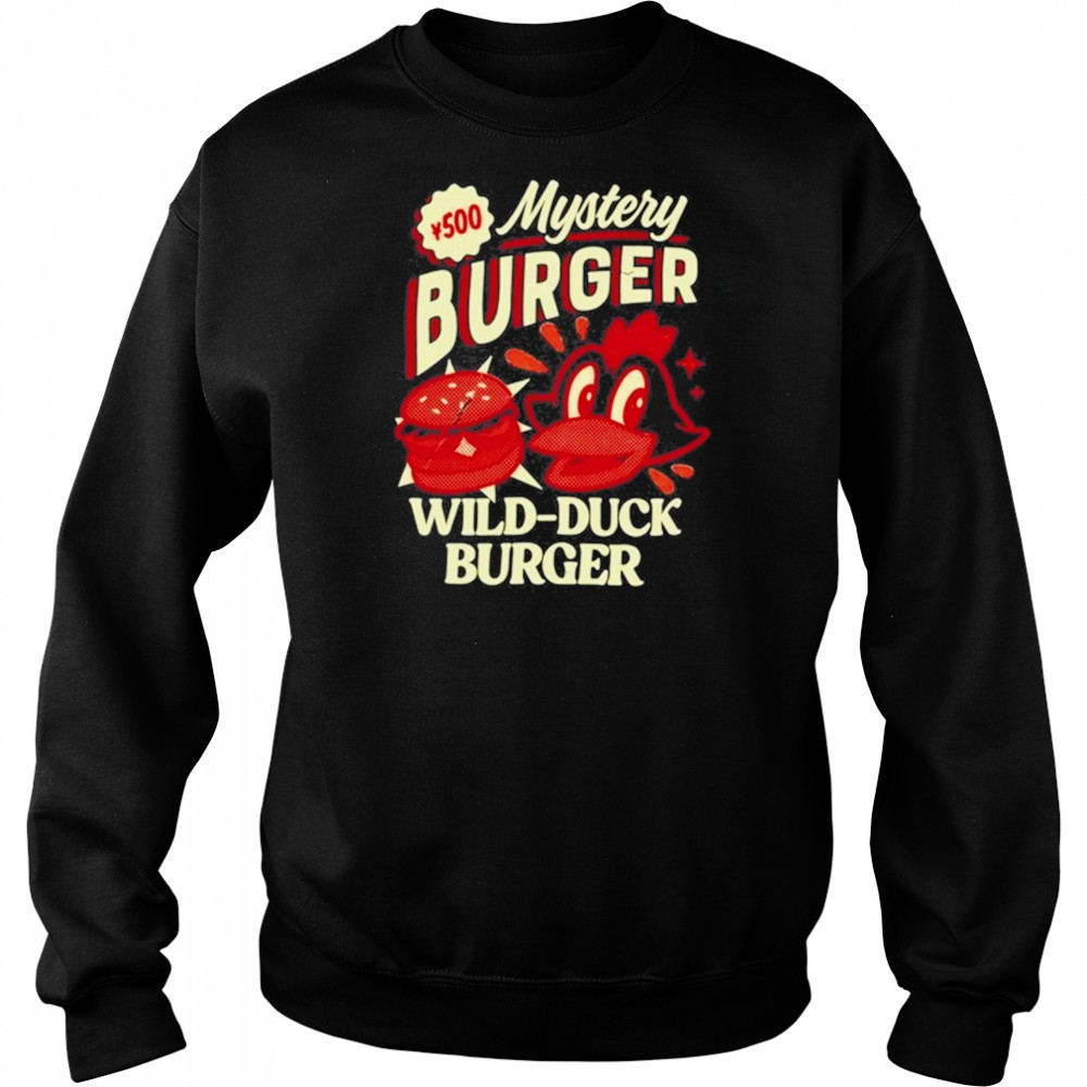 Mystery Wild Duck Burger T-Shirt Hoodie