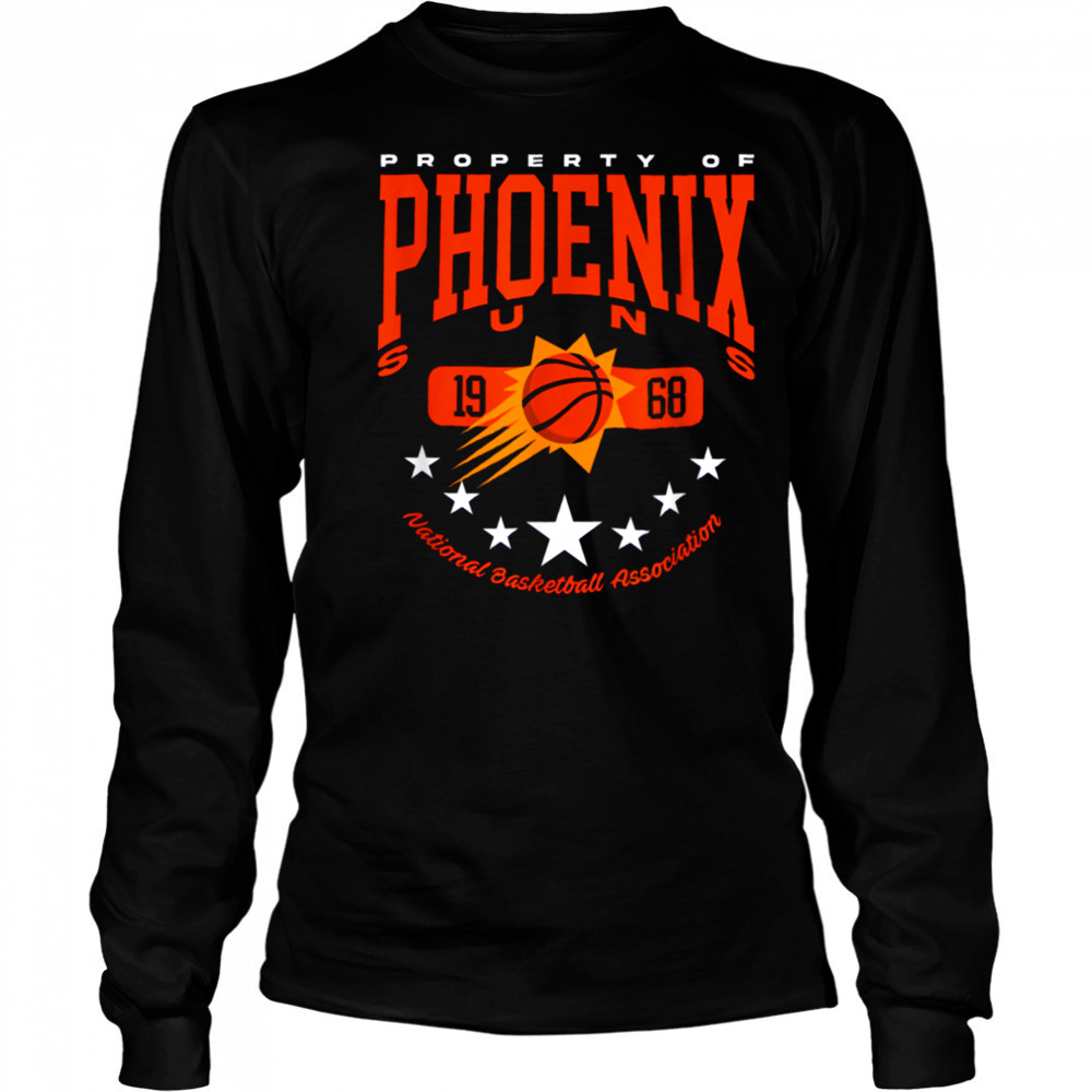 NBA Official Phoenix Suns Rising Star T Shirt Long Sleeved