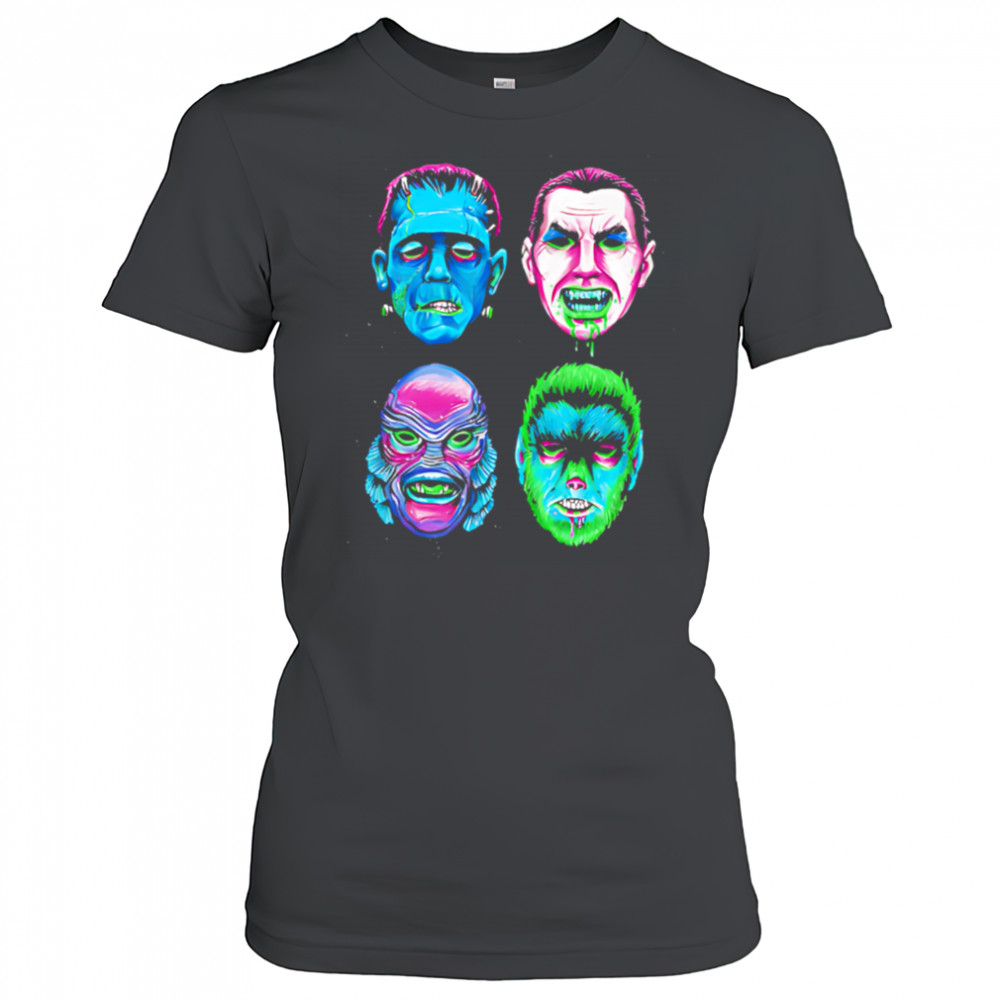 Neon Monster Masks shirt Women's T-shirt