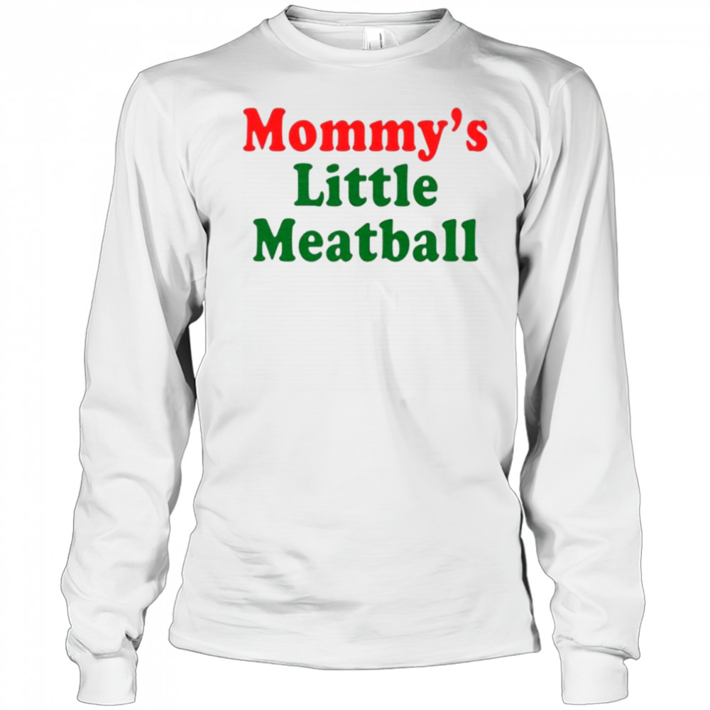 Nicolas Vansteenberghe Mommy’s Little Meatball T-Shirt Long Sleeved