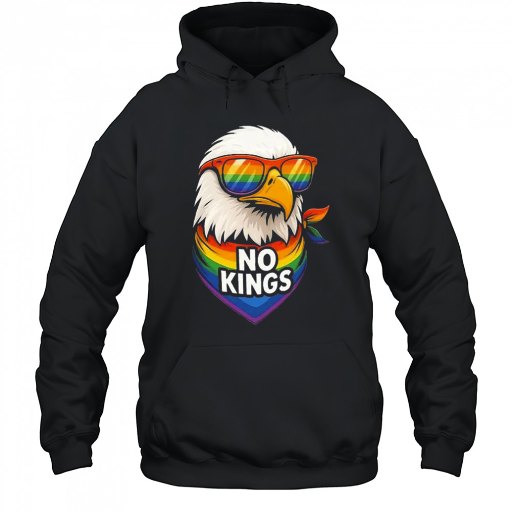 No Kings Pride Eagle Shirt Hoodie