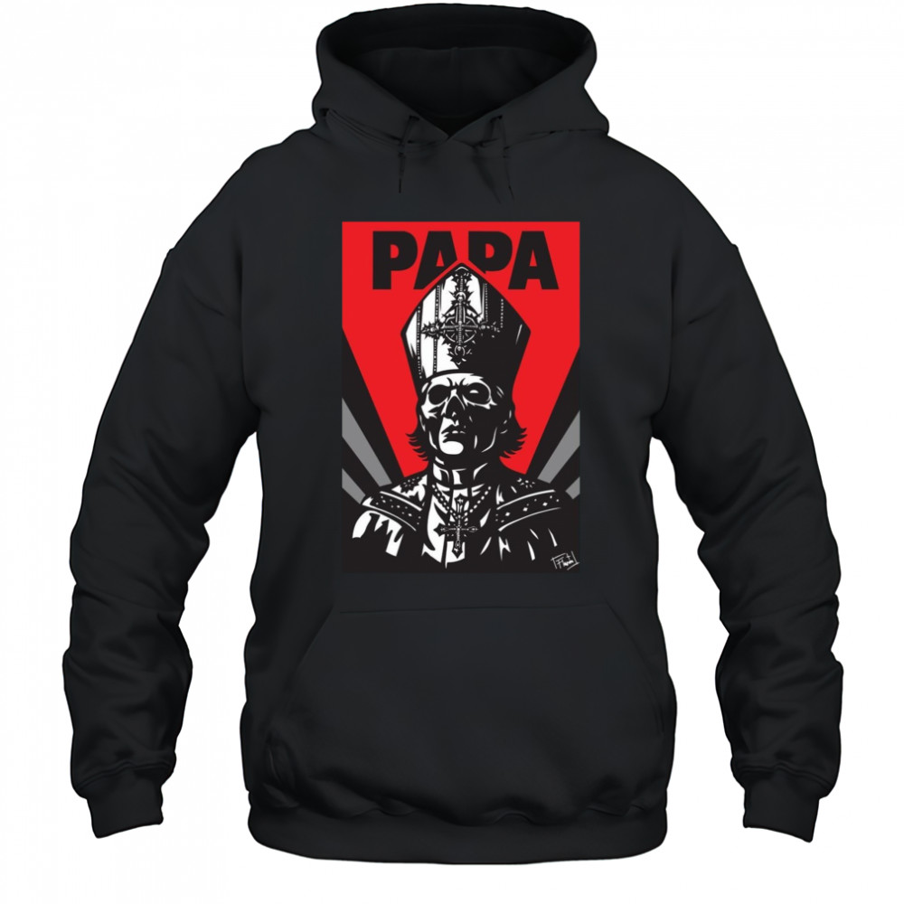 PAPA GHOST 2025 POSTER T-Shirt Hoodie