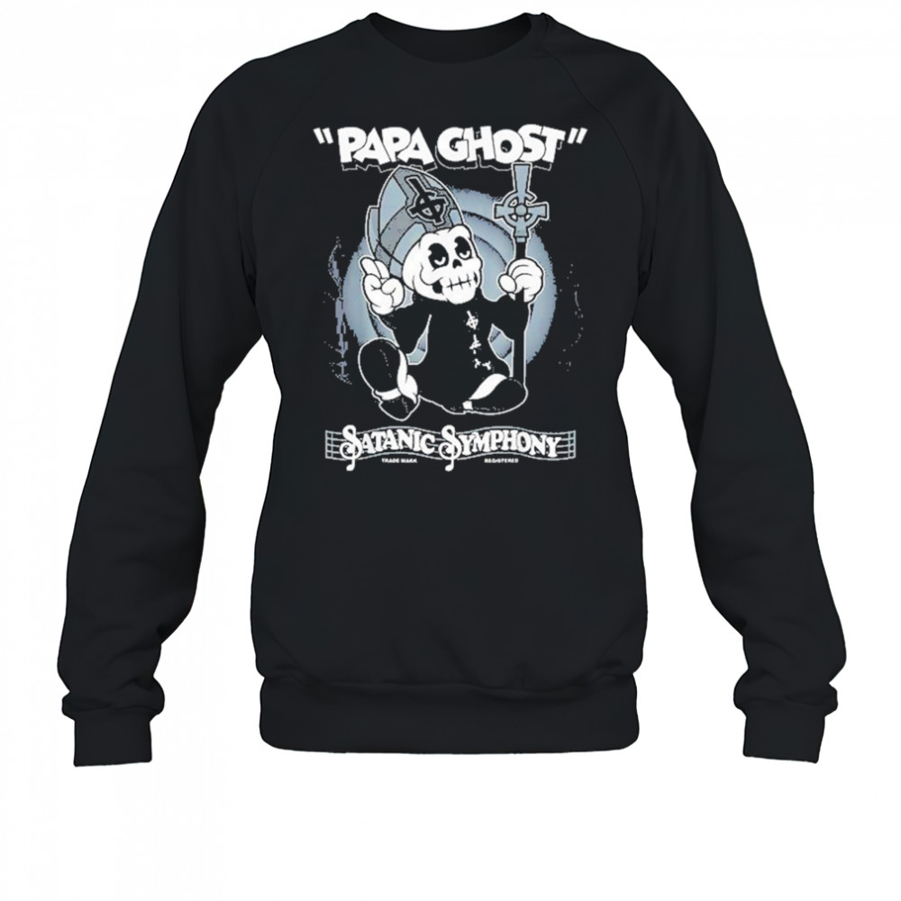 Papa Ghost Creepy Cute T-Shirt Sweatshirt
