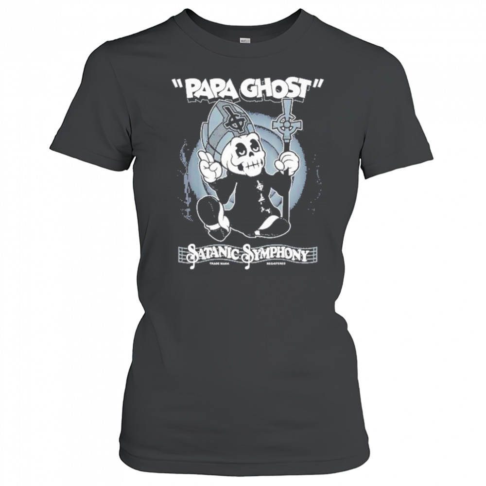 Papa Ghost Creepy Cute T-Shirt Women's T-shirt