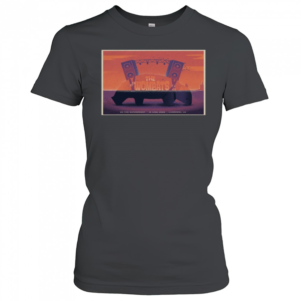 Poster 06 19 2025 Liverpool UK The Wombats T-Shirt Women's T-shirt