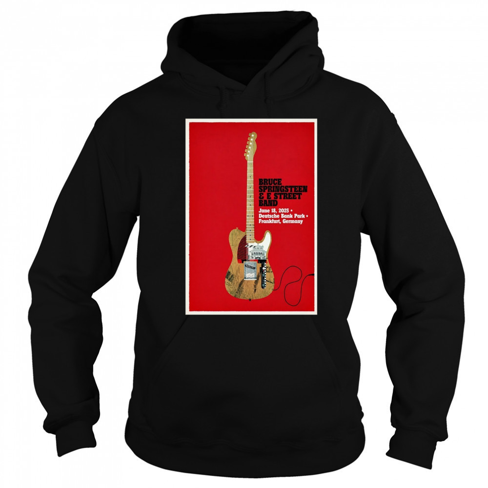 Pre Order Springsteen 2025 June 18 Frankfurt Germany Poster T-Shirt Sweatshirt