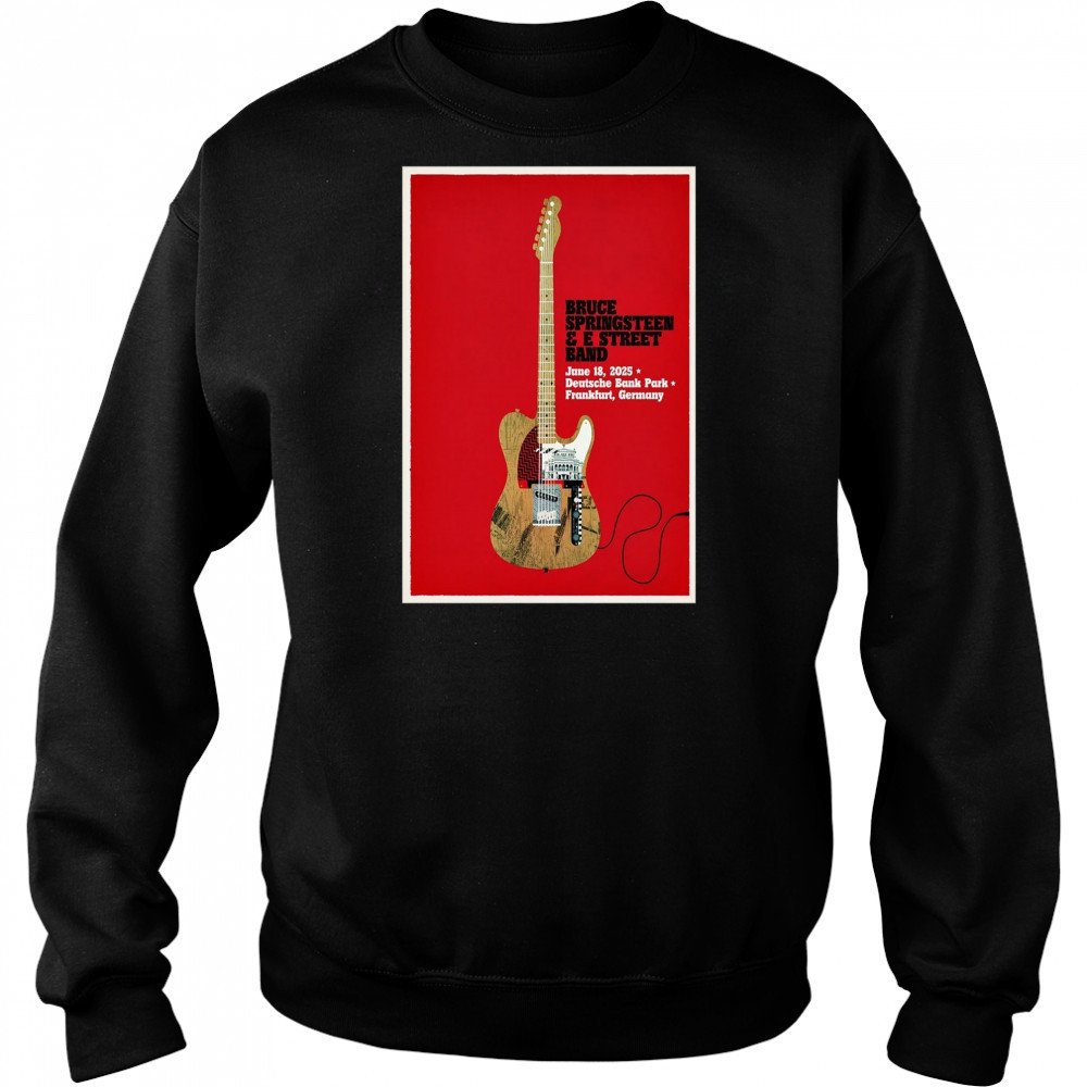 Pre Order Springsteen 2025 June 18 Frankfurt Germany Poster T-Shirt Hoodie
