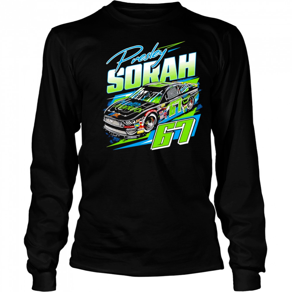 Presley Sorah 67 racing car graphic shirt Long Sleeved