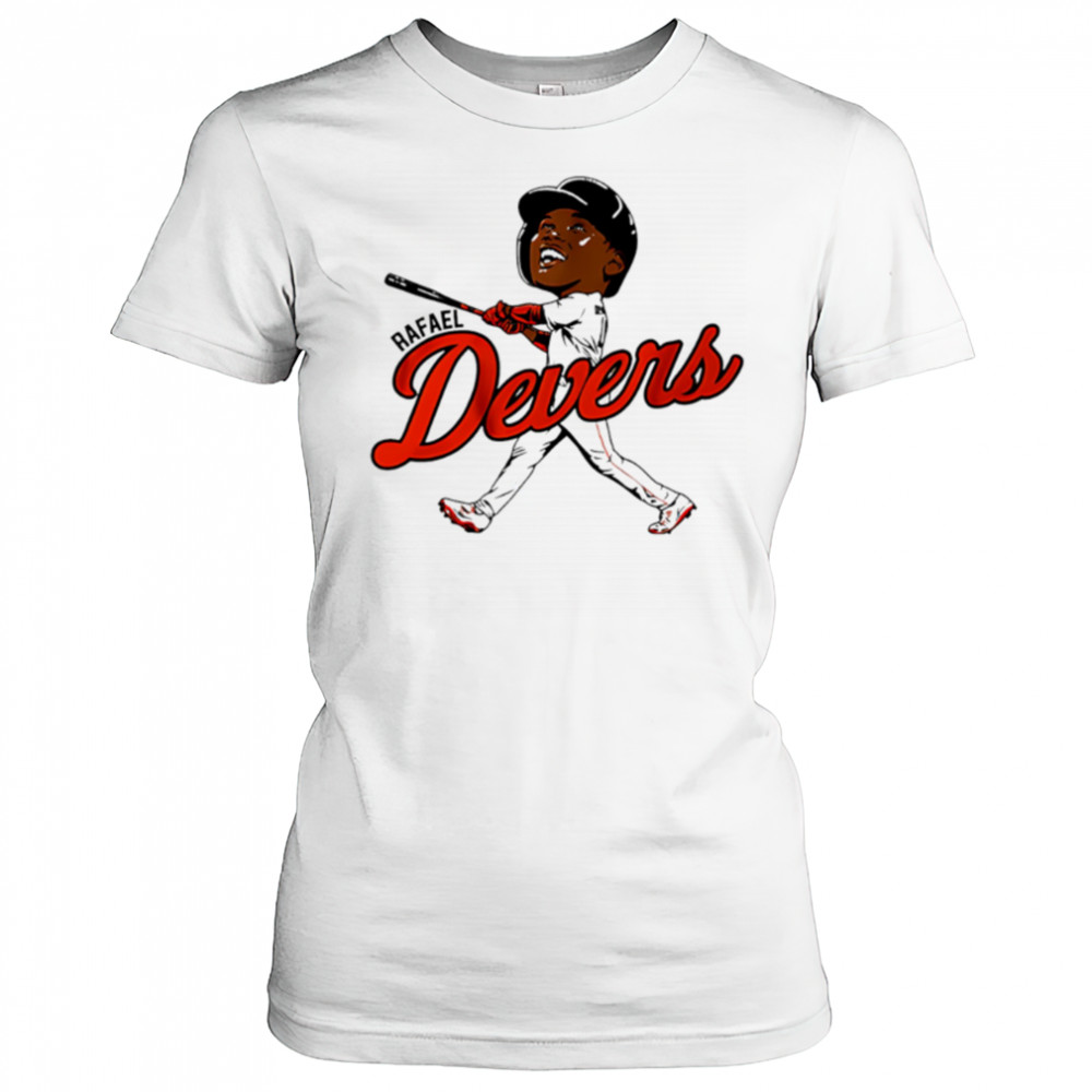 Rafael Devers San Francisco Caricature funny cartoon shirt Women's T-shirt