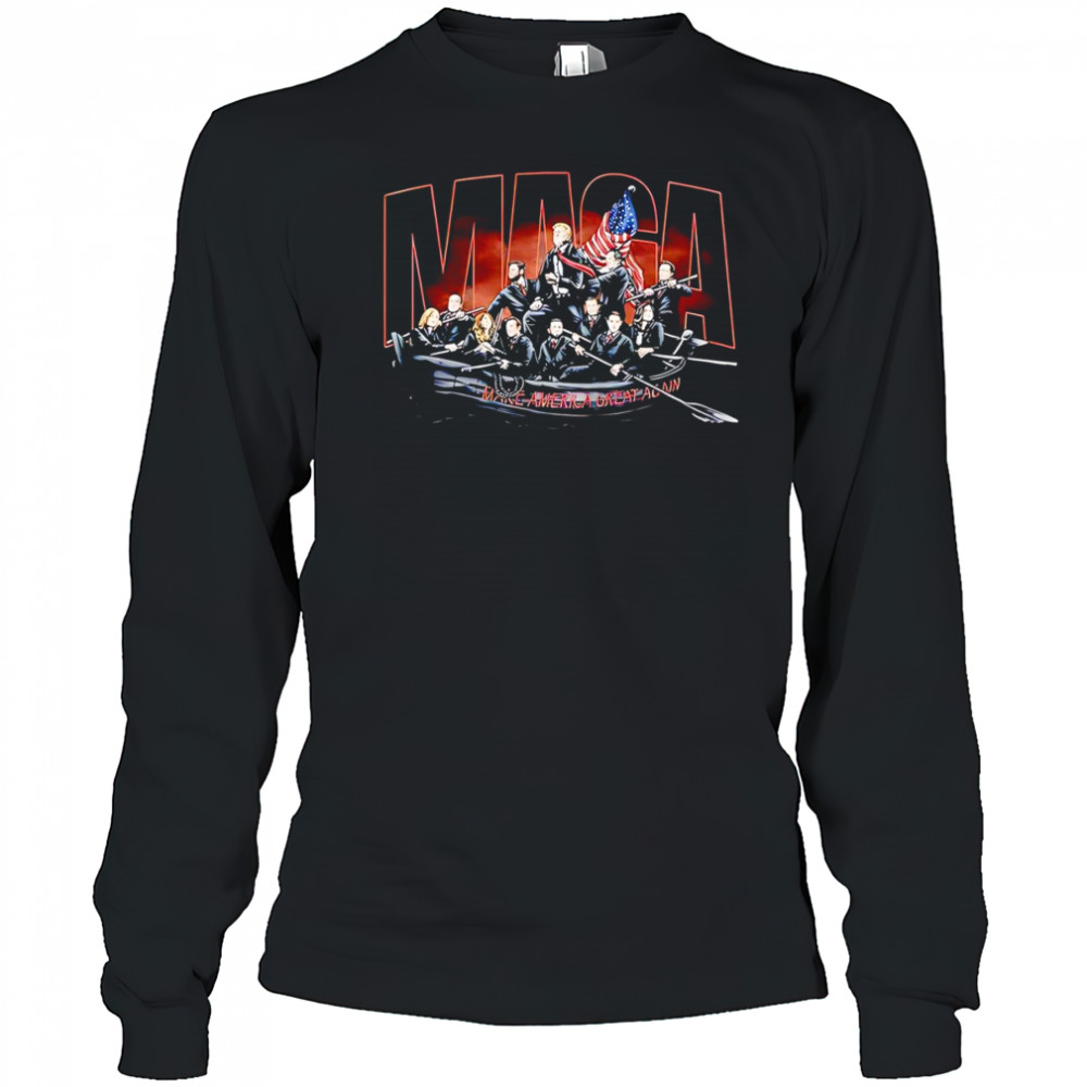 Revival Of A Nation Maga Make America Great Again graphic shirt Long Sleeved
