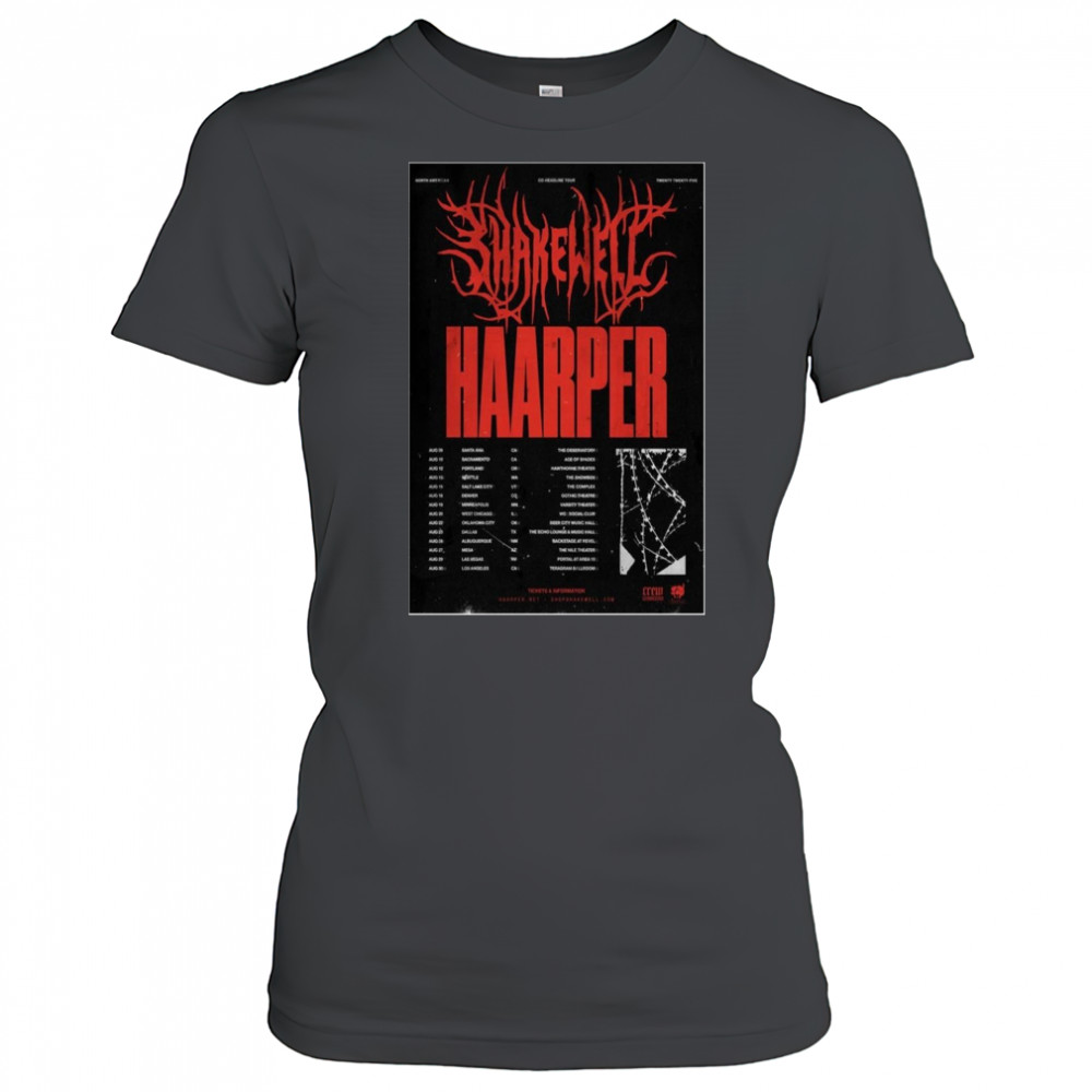 Shakewell North American Tour 2025 Poster T-Shirt Women's T-shirt