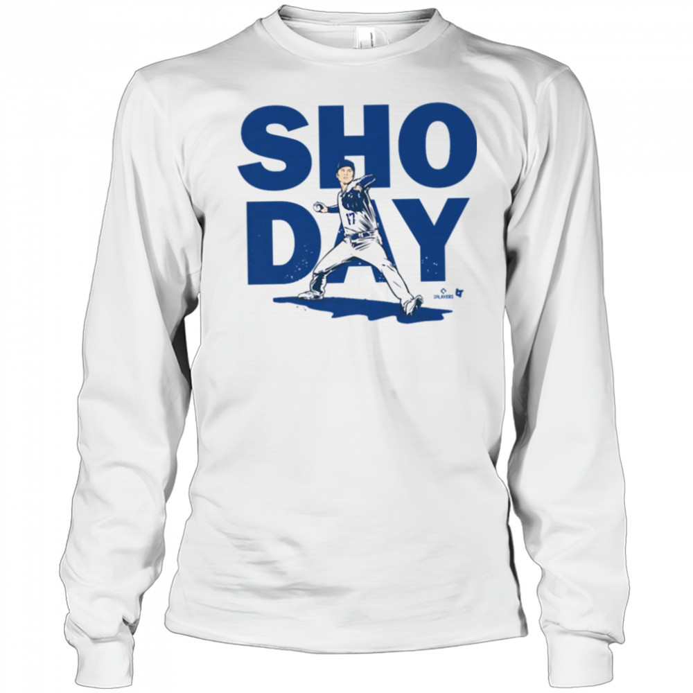 Shohei Ohtani Sho Day (Gray) Los Angeles Baseball Shirt Long Sleeved