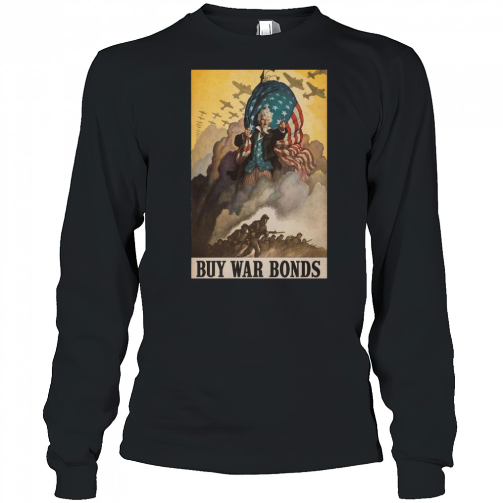 Show Buy War Bonds Poster 2025 T-Shirt Long Sleeved