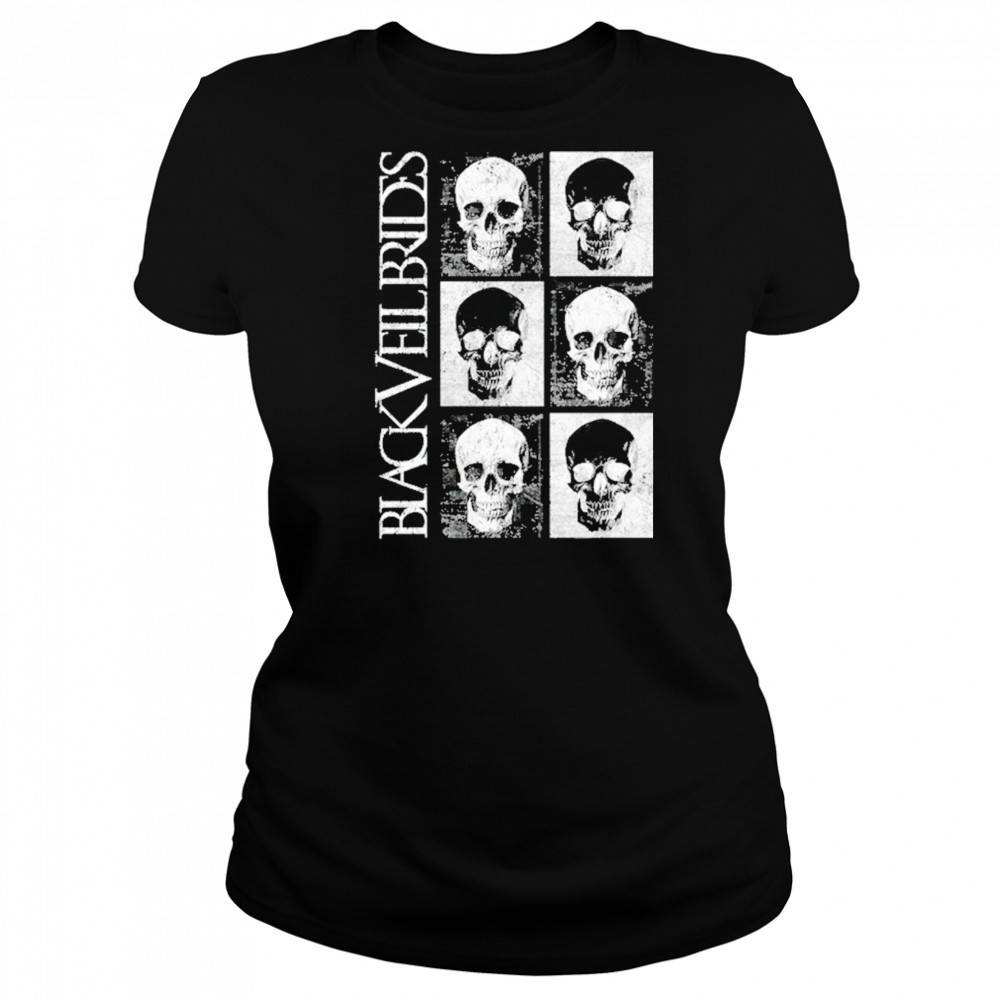 Skulls Black Veil Brides T-Shirt Women's T-shirt