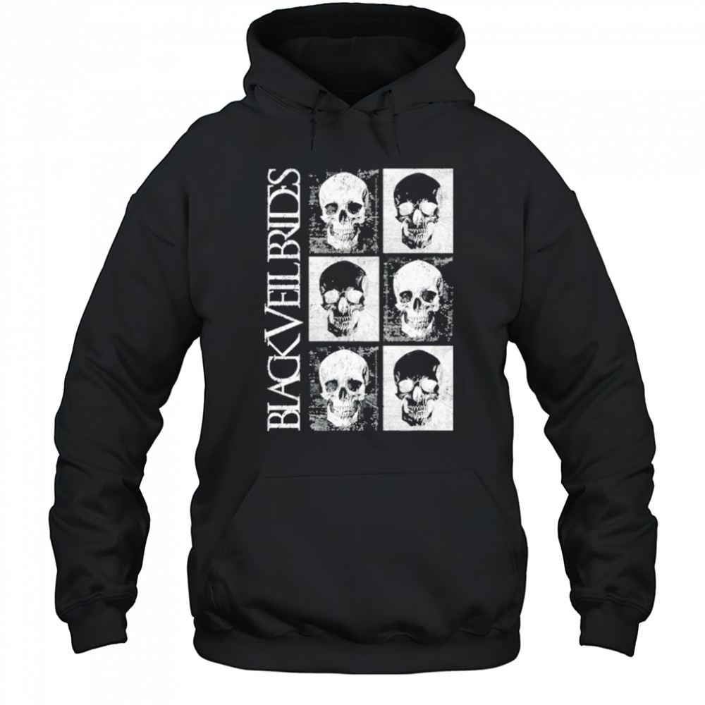 Skulls Black Veil Brides T-Shirt Hoodie