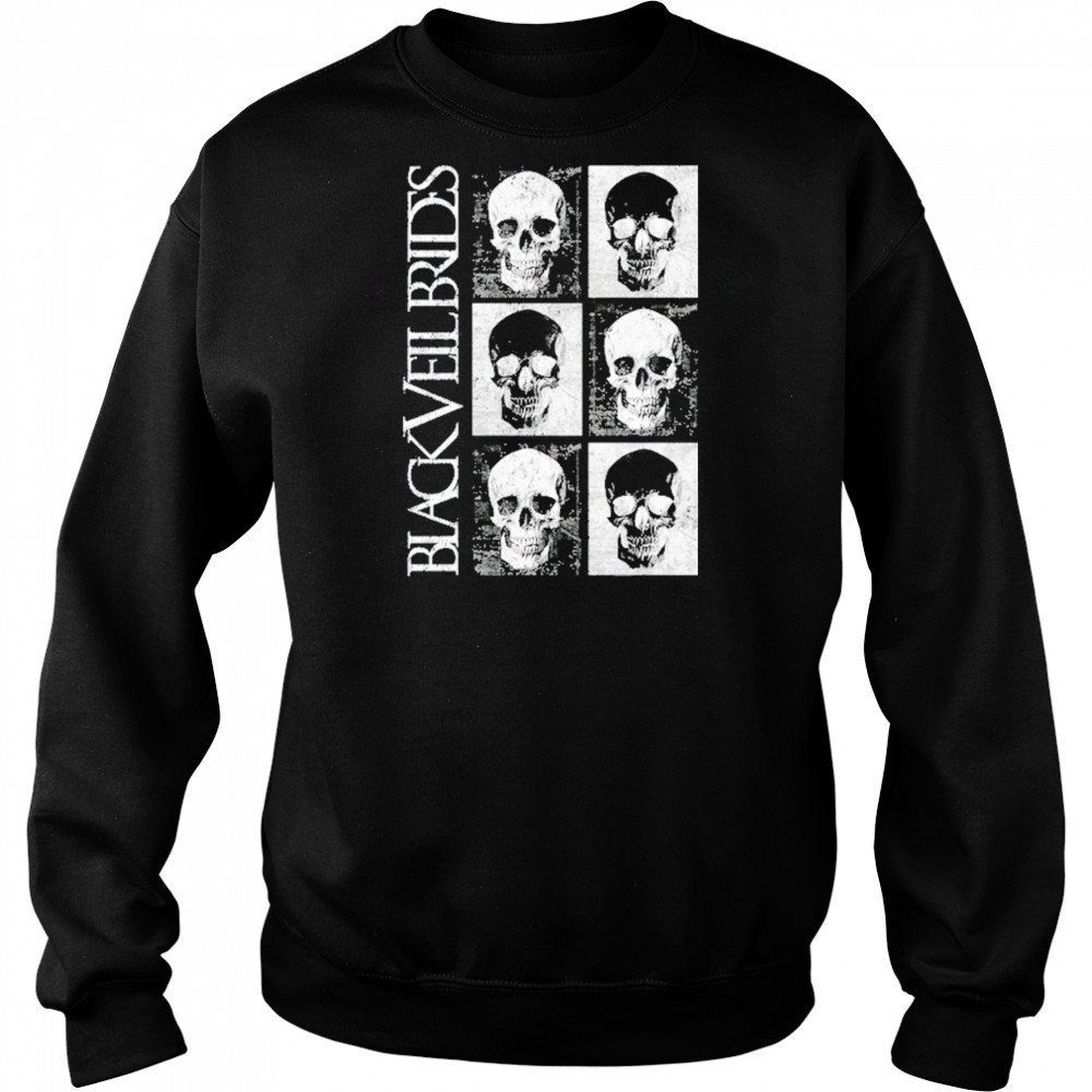 Skulls Black Veil Brides T-Shirt Hoodie
