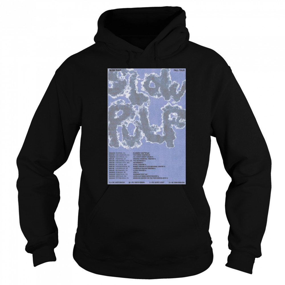 Slow Pulp Poster Fall Tour 2025 T-Shirt Sweatshirt