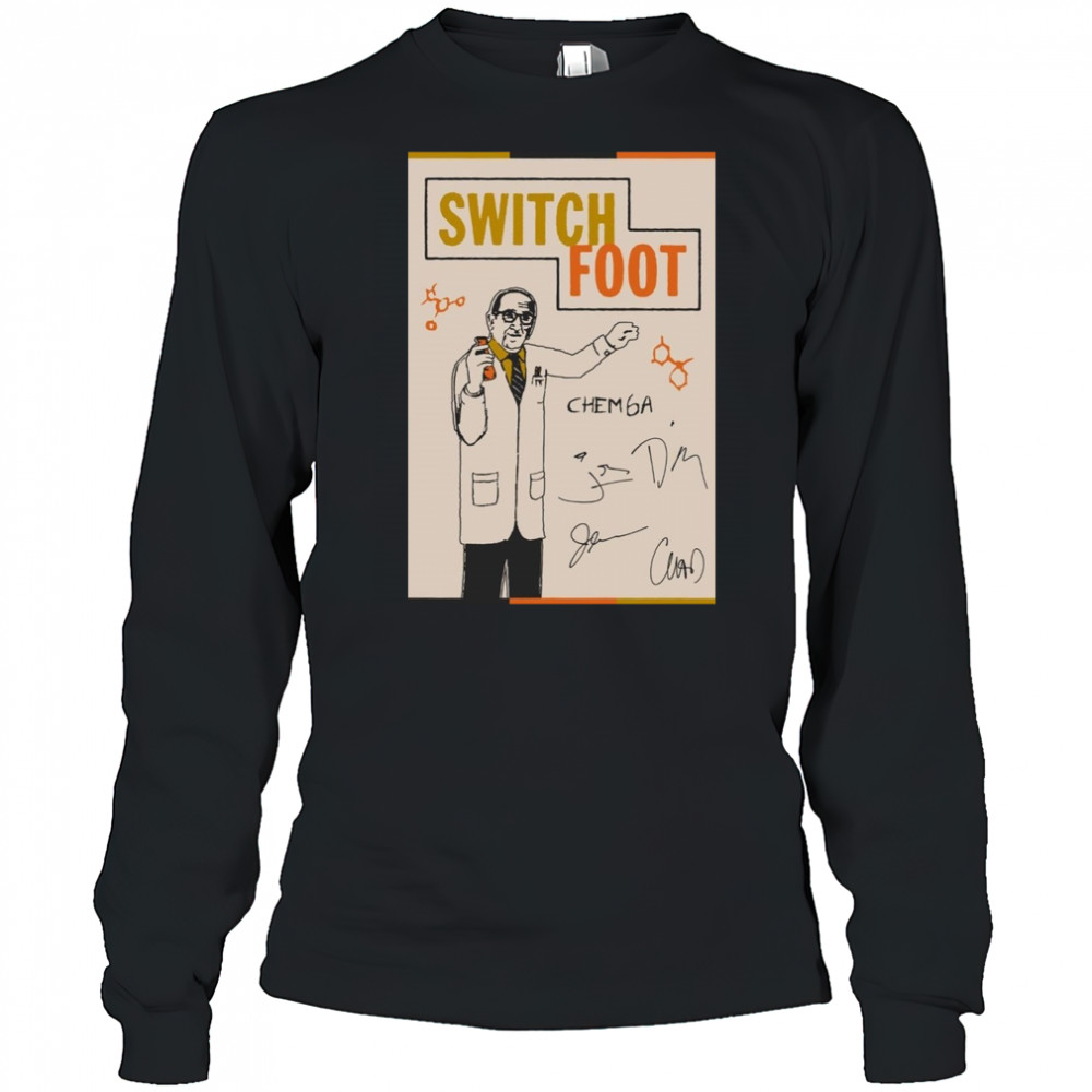 Switchfoot Chem 6A Poster T-Shirt Long Sleeved