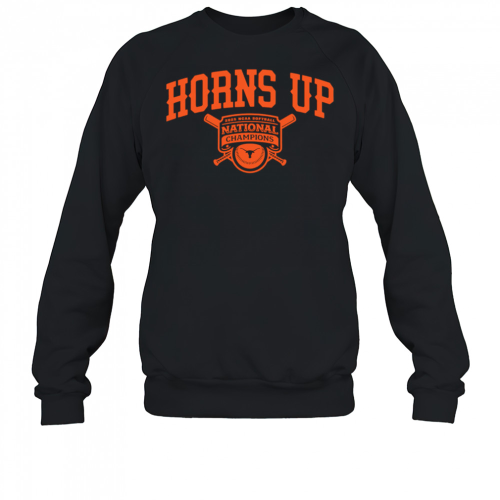 Texas Softball 2025 National Champions Horns Up Victory shirt Sweatshirt