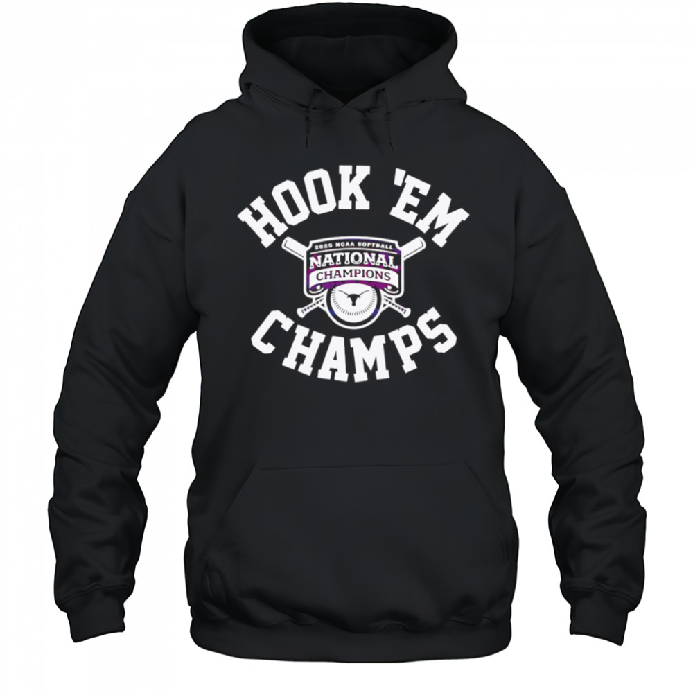 Texas Softball Hook Em National Champions 2025 shirt Hoodie